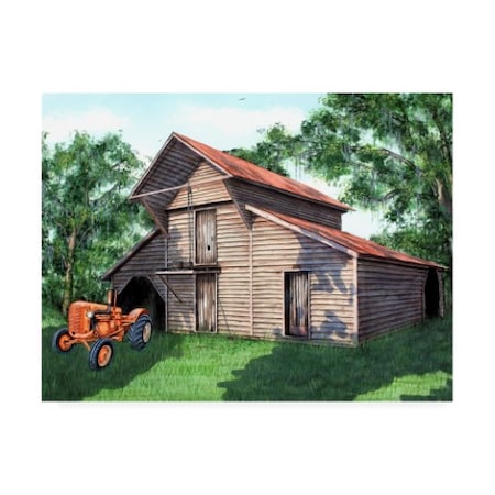 Patrick Sullivan 'Barn 2016' Canvas Art,14x19